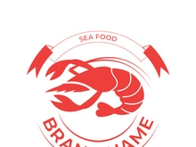 Vintage lobster logo