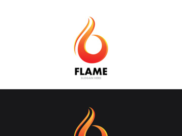 Fire flame vector illustration design preview picture