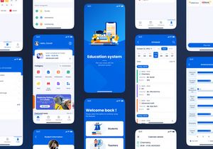 E School UI Kits