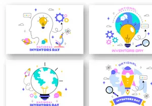 10 National Inventors Day Illustration