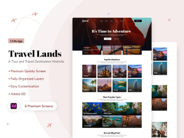Traveling Website preview picture