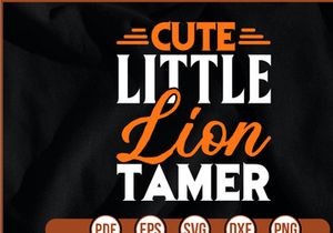 Cute little Lion Tamer
