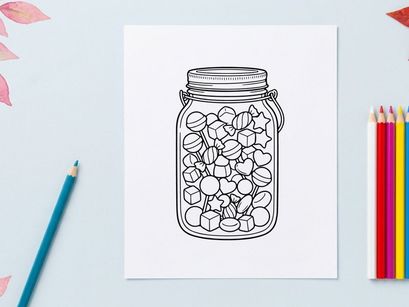 Frasco de vidrio lleno de bolas de algodón blanco para uso médico o de belleza. Suministros de higiene suave en recipiente transparente para cuidado de la piel y primeros auxilios.