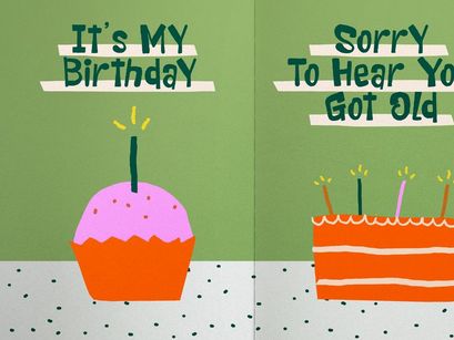 Kratzy Partay | Handgezeichneter Display