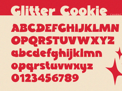 Glitter Cookie - Bold Display