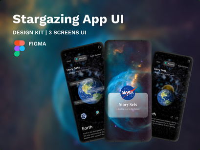 Stargazing App UI Design Challenge
