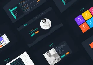 Cv Resume One Page | XD & PSD Free Template