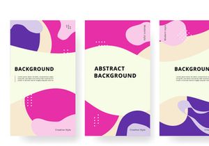 Screens abstract background trendy