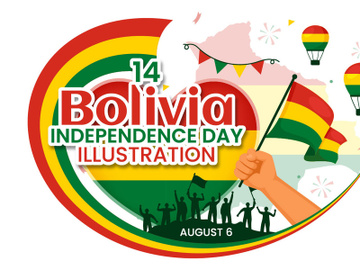 14 Bolivia Independence Day Illustration preview picture
