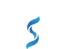 S logo Business corporate letter design vector