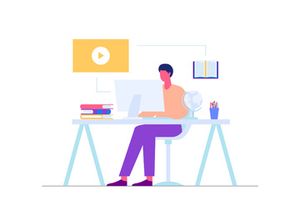 Online Education Illustration Vol 1