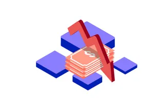 Recession Business isometric icon illustration