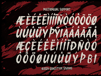 Tangkurak | Horror Font