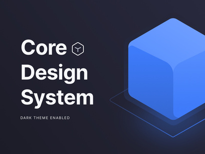 Core Design System - Free Sketch File