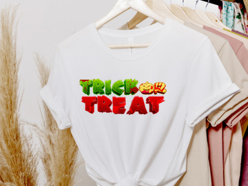 Trick or Treat PNG, Halloween Png, Halloween Sublimation preview picture