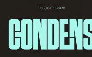 Condens - Condensed Sans Serif Font