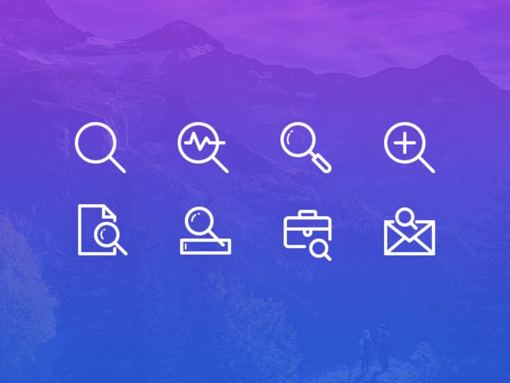 Search Icons Freebie