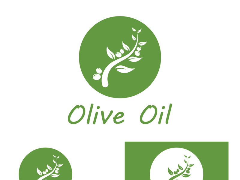 Olive fruit logo design.