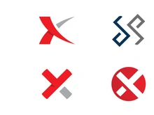 Initial letter X logo  Modern Logo Design Vector