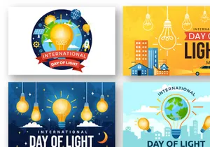 13 International Day of Light Illustration
