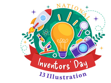 13 National Inventors Day Illustration preview picture