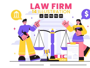 14 Law Firm Services Illustration preview picture