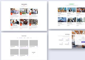 13 Services Blocks Widgets for Web UI Kit Ver-01