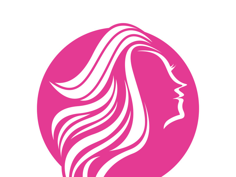 Women beauty, salon, spa, hair minimalist logo design inspiration