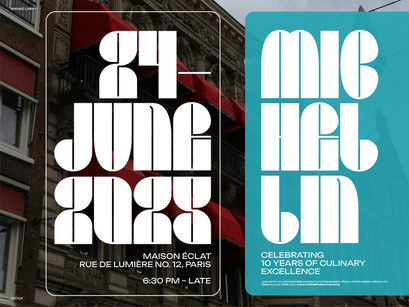 Manke Larky | Bold Display Sans