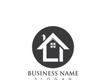 Home property  logo and symbol vector