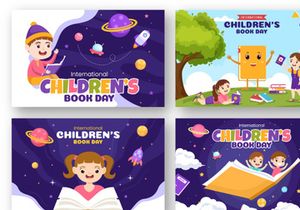 15 International Children's Book Day Illustration