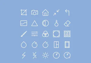 Image Editing Icons