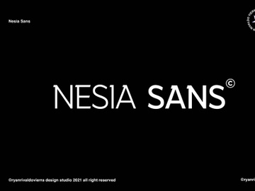 Nesia Sans preview picture