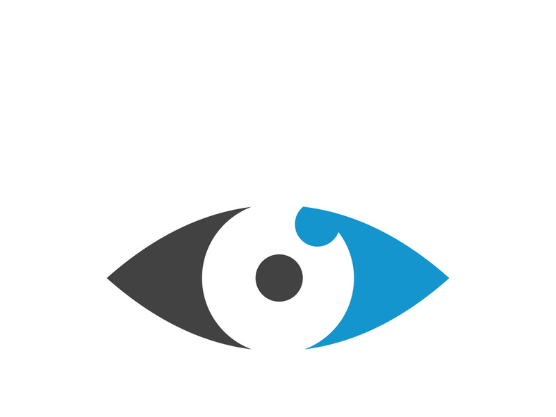 Eye vector logo design image template