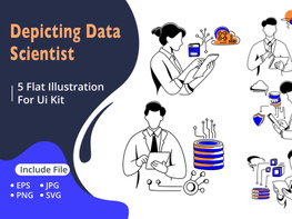 Data Scientist Illustrations preview picture