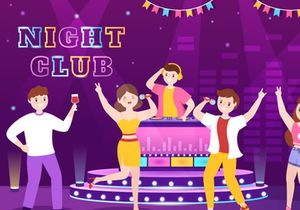 15 Night Club Illustration