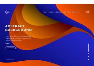 Abstract Background Wave Modern