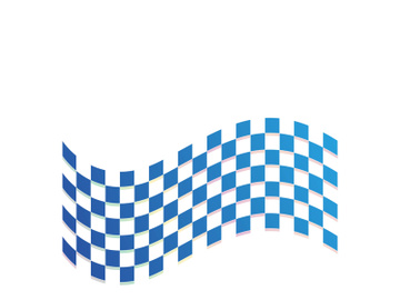 Race flag icon, simple design illustration vector preview picture