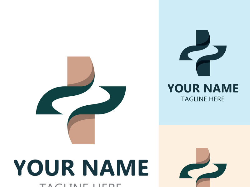 Medical  logotype health care simple modern design illustration template