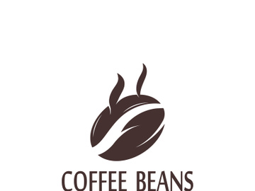 Premium coffee bean logo design. preview picture