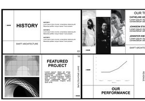 BandW Presentation Template