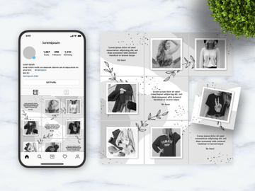Social Media and Instagram Puzzle Template preview picture