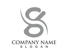 Business corporate S letter logo design vector