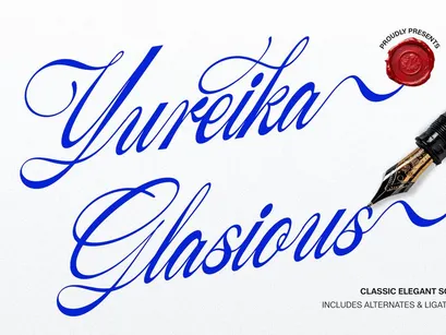 Yureika Glasious | Classic Elegant Script