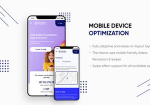 Charitable Foundation - UI Design Template