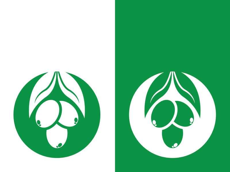 olive icon vector illustration design template