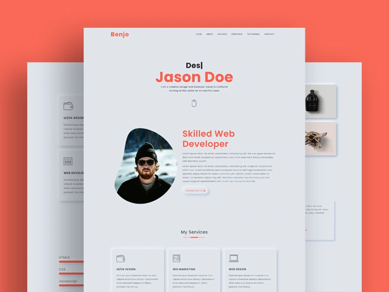 Personal Portfolio Landing Page