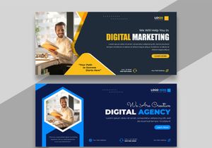 Digital Marketing Facebook Cover Banner Ver-23