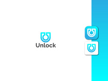 Lettermark Logo - Letter U Logo - Gradient Logo - Business Logo Design