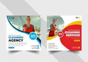 Cleaning Agency Social Media Post Template Ver-5